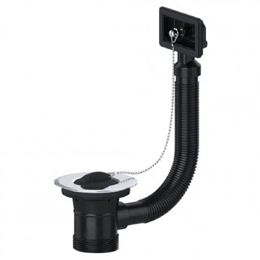 Kitchen Sink Combination Waste with Square Overflow - CWS02