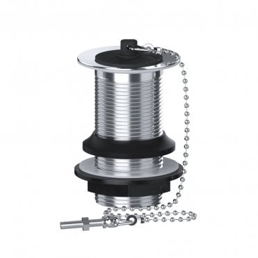 Poly Plug Unslotted Basin Waste - BW008