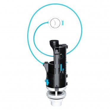 Skylo Dual Flush Toilet Valve 570mm Long Cable - SKY015