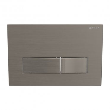 Skylo Ultra 25 Brushed Nickel Dual Flush Plate Square Button