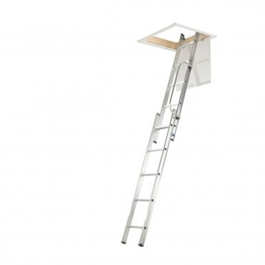 2-3 Section Loft Ladder With Handrail