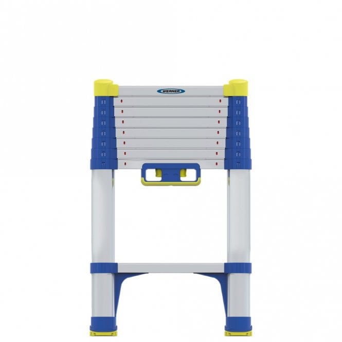 Werner 2.6M Soft Close Telescopic Extension Ladder