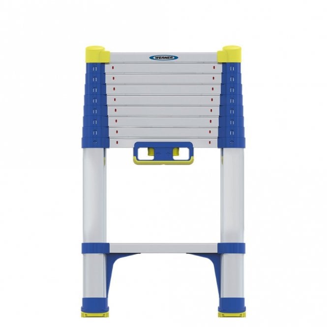 Werner 2.9M Soft Close Telescopic Extension Ladder