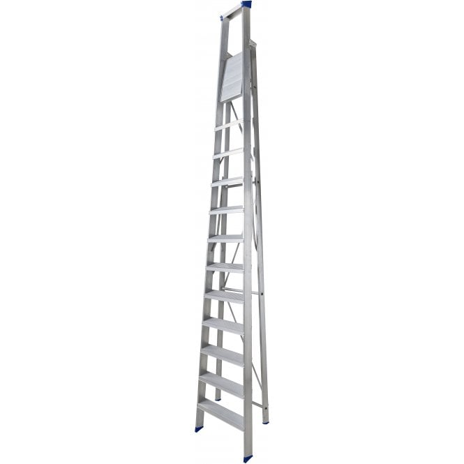 Werner 715 Series Mastertrade Platform Stepladder - 4-12 Tread