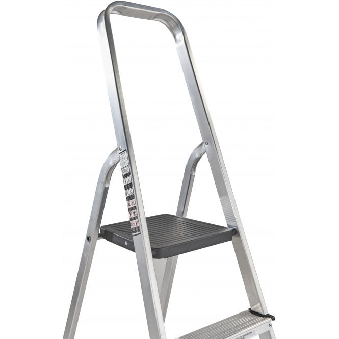 Werner 740 Series Aluminium High Handrail Stepladder - 2-8 Tread