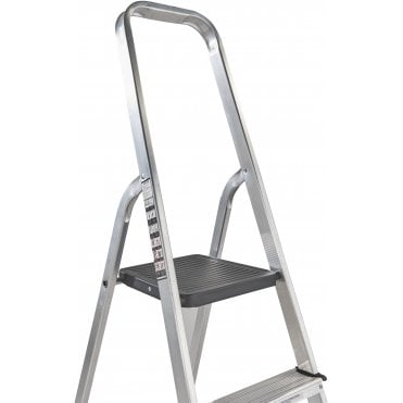 740 Series Aluminium High Handrail Stepladder - 2-8 Tread