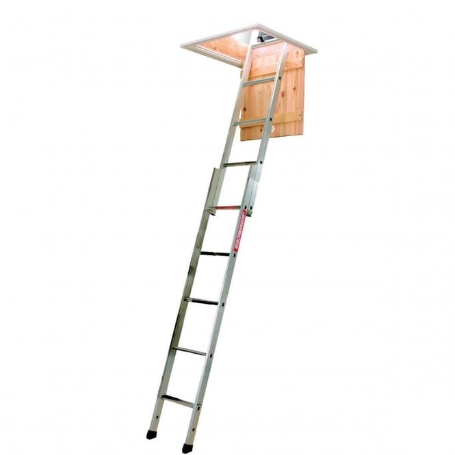 Werner Spacemaker Aluminium 2-Section Sliding Loft Ladder
