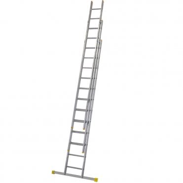 Triple Box Section Extension Ladder - Sizes 1.8-4.1M