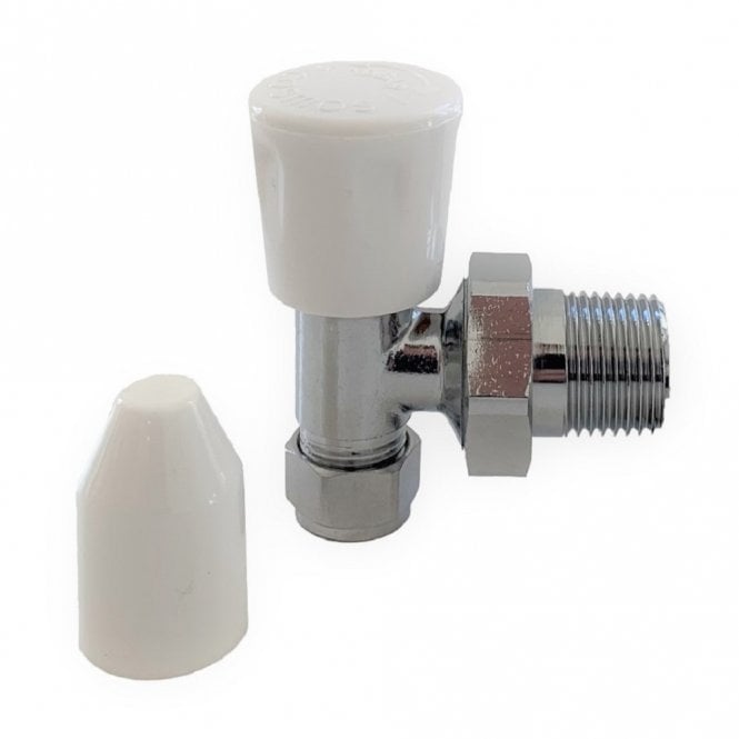 Westco 10mm Cosmos Angled Radiator Valve