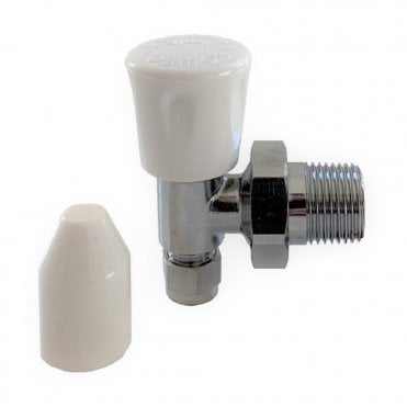 8mm Cosmos Angled Radiator Valve