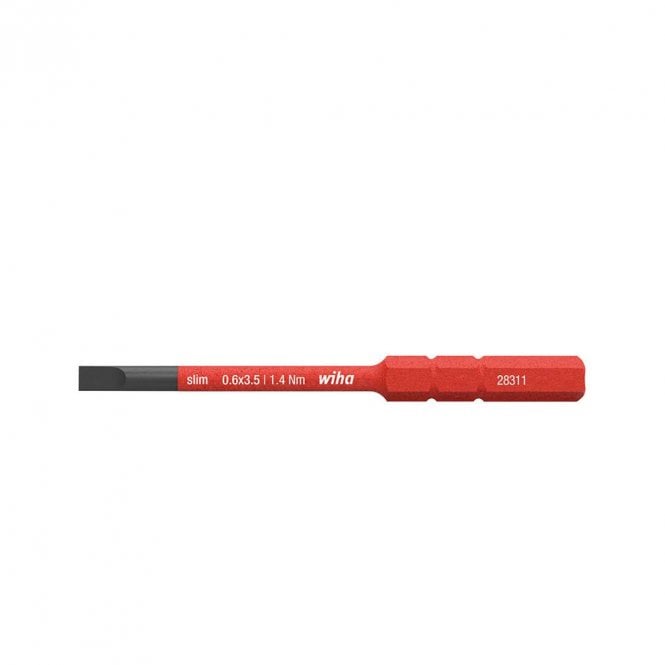 Wiha 3.5mm Slotted SlimBit Electric Screwdriver