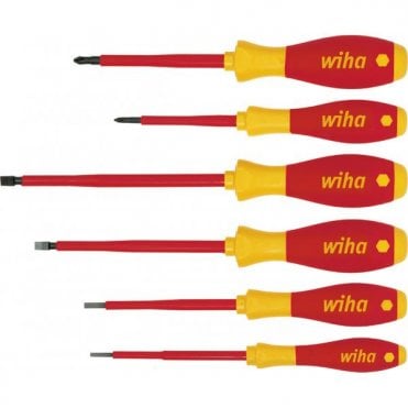 VDE 320N Slimfix Soft Finish Phillips 6 Piece Screwdriver Set