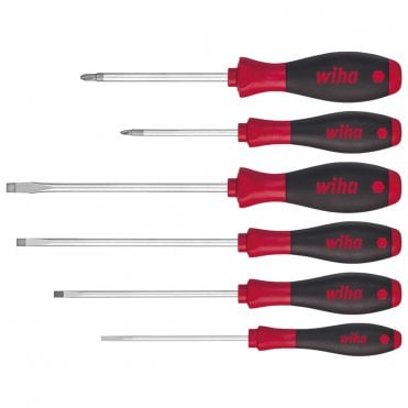 Workshop 302 Soft Finish Slot/Pozidriv 6 Piece Screwdriver Set