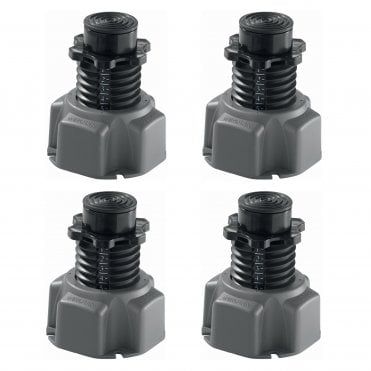Universal Adjustable Shower Tray Feet - Pack of 4