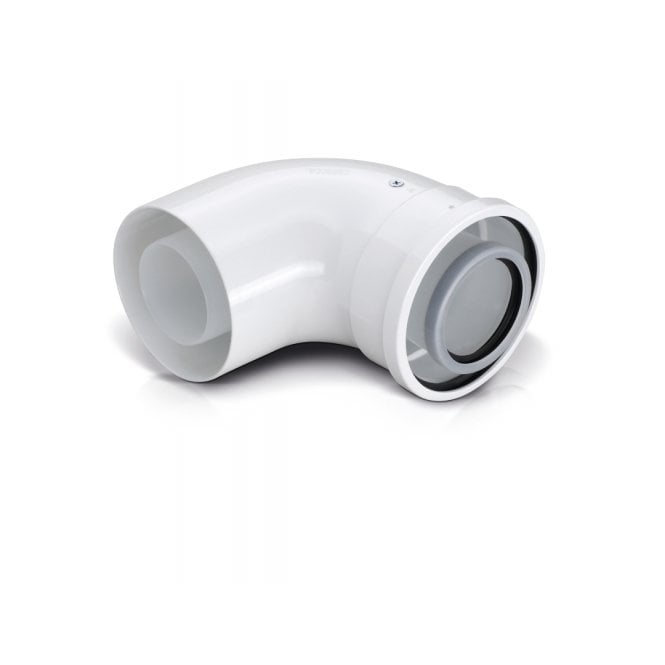 Worcester Bosch 100mm 90° Flue Bend - 7716191084