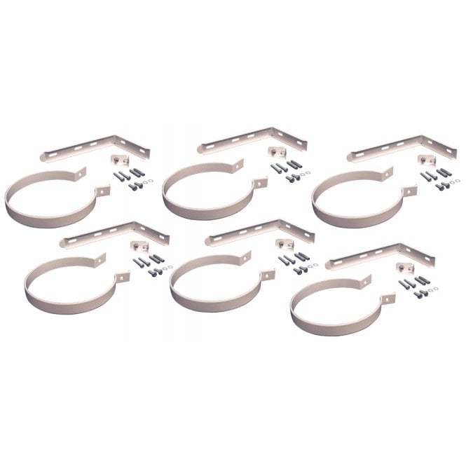 Worcester Bosch 100mm Flue Support Bracket (Pack of 6) - 7716191178