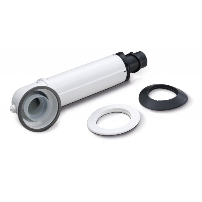 Worcester Bosch 100mm Standard Horizontal Telescopic Flue Kit (350-570mm) - 7716191082