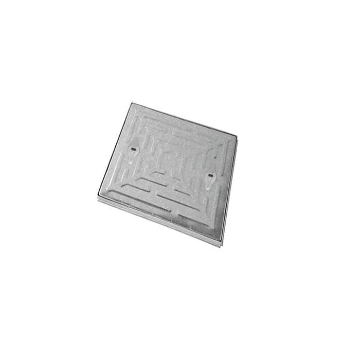 Wrekin 600x600mm 2.5 Tonne Galvanized Steel Single Seal Manhole Cover & Frame