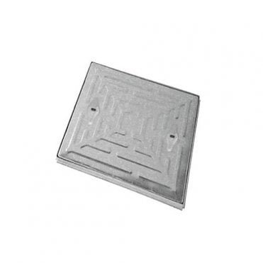 600x600mm 2.5 Tonne Galvanized Steel Single Seal Manhole Cover & Frame
