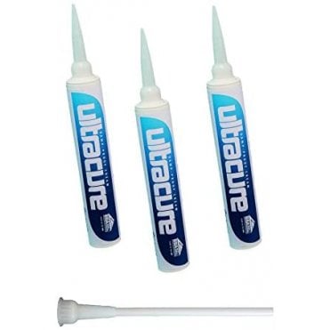 3 x 380ml Ultracure Rising Damp Injection Cream + 1 Long Nozzle