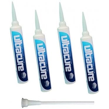 4 x 380ml Ultracure Rising Damp Injection Cream + 1 Long Nozzle