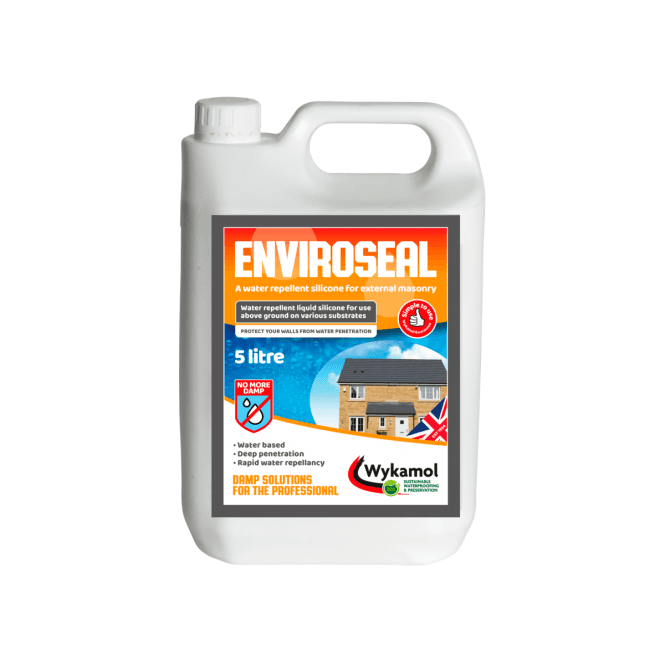 Wykamol 5L Enviroseal - Silicone Water Repellent Masonry Sealer
