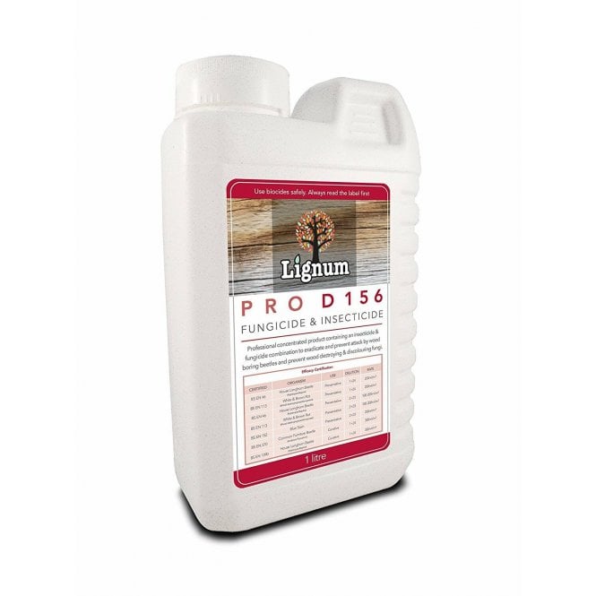 Wykamol Lignum Pro D156 Dual Purpose -Professional Concentrated Fungicide And Insecticide 1Litre