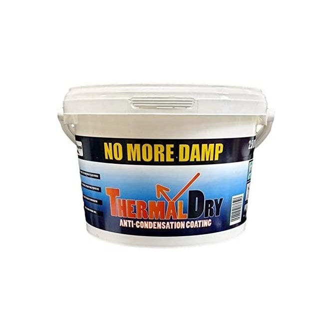 Wykamol ThermalDry Anti Condensation Paint - 2.5L Tub | Thermal Insulation Coating