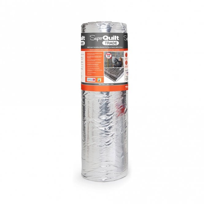 YBS SuperQuilt Trade Multi-Layer Foil Insulation 10m x 1.5m Roll
