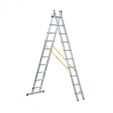 2 Part D Rung Combination Ladder 14 Rung