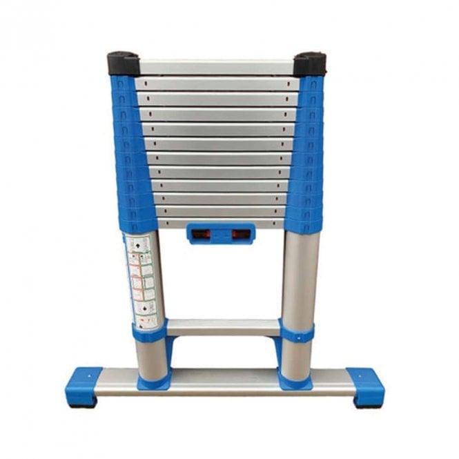 ZARGES 3.2M Telescopic Ladder & Stabiliser Bar