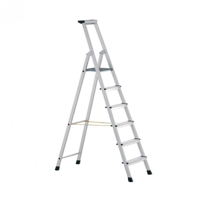 ZARGES Anodised Trade Platform Steps 8 Rungs