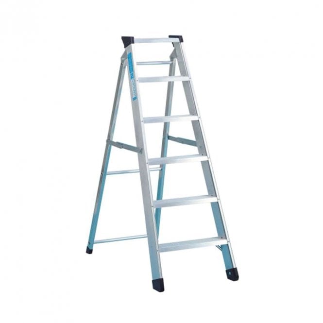 ZARGES Industrial Swingback Steps 4 Rungs