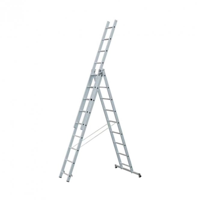 ZARGES Light Trade Combination Ladder 3x11