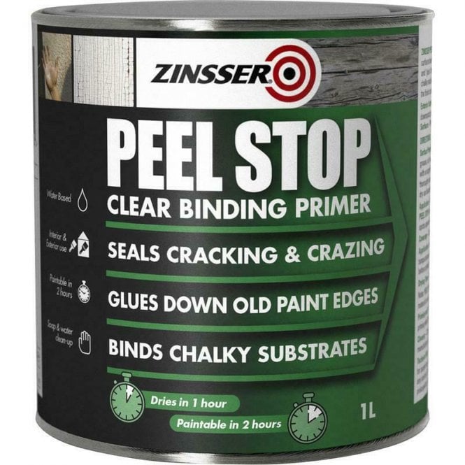 Zinsser 1L Peel Stop Clear Primer Sealer - Binder