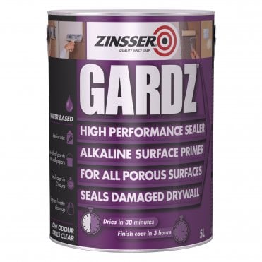 5L Gardz High Performance Sealer Primer - Clear